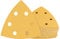 Bosch 50x EXPERT C470 Schleifblatt (für Farbe auf Holz, Hartholz, Ø 93x93 mm, Körnung 80, Professional Zubehör Deltaschleifer)