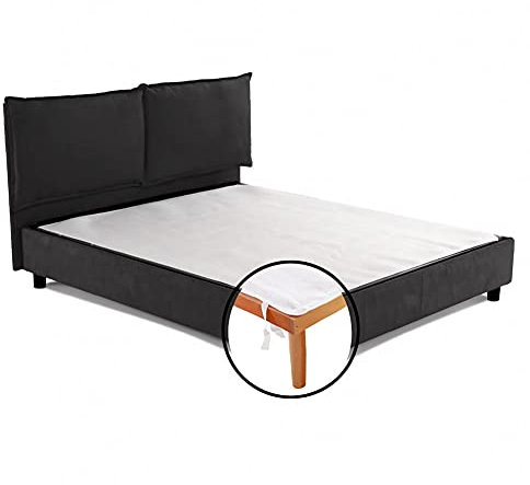 Matratzenbezug aus Filz, der den Stoff der Matratze bei Kontakt mit dem Netz schützt, antiallergisch und verhindert eine mögliche Bewegung zwischen Lattenrost und Matratze – Lattenrost Made in Italy