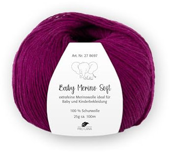 PRO LANA Baby Merino Soft 38 - bordeaux