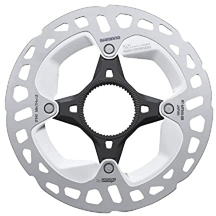 Shimano Unisex – Erwachsene RT-MT800 Bremsscheibe, Silber,Schwarz, 180 mm