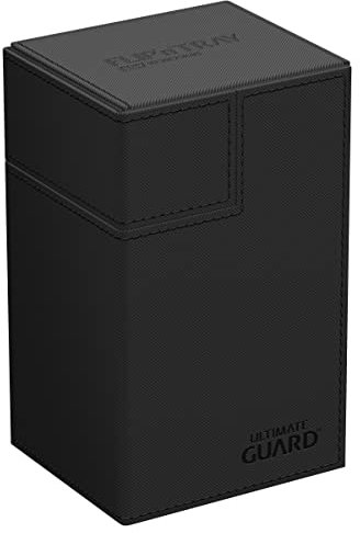 Ultimate Guard Flip`n`Tray 80+ XenoSkin Monocolor Schwarz