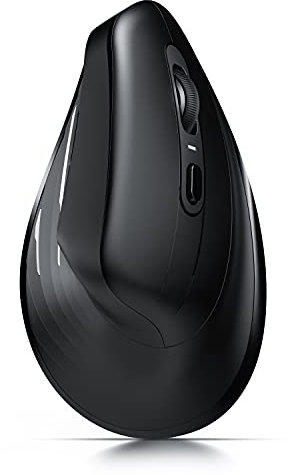 CSL - Kabellose Maus, 2,4 GHz mit USB-Empfänger, 1000-2400 DPI, Wireless Maus 6 Tasten mit Nano Empfänger, für Rechtshänder, kompatibel mit PC und Mac