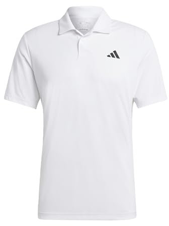 adidas Herren Club Tennis Polo Shirt, White, XL