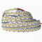 Tesfish 24V LED Streifen Lichts, Warmweiß 3000K Pro Version Super Hell, 5M Strip Lichtband SMD 2025 IP20 420 LEDs/M, Total 2100 LEDs Lichtleiste Leiste für Schlafzimmer, Küche Dekoration