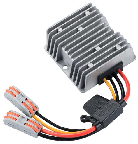 MZHOU DC 12V 24V a 48V Convertitore di Tensione 5A 480W Trasformatori di Potenza Regolatore DC 10V-30V a 48V Convertitore Boost per Motore Ventilatore Sistema Solare ecc