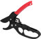 Ciseaux de Taille à Cliquet pour Jardin de Vergers, Rouge et Noir, Coupe-arbre Portable, économie d'effort