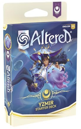 Equinox - Altered: Beyond The Gates Yzmir Starter Deck – 40 Karten Set mit Akesha The Magician – Innovatives Non-Combat Gameplay, Collectible Trading Card Game, Alter 13+ für 2 Spieler, 20-30 Minuten