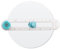 Kreisschneider - Kompass Kreisschneider Papierschneider Scrapbooking Papier Werkzeug Mehrzweckmesser Runde Papiermesser mit transparenter Skala Drehschneider für eine