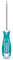 TOTAL - Schraubendreher - Torx-Spitze - S2-Stahl - Runde Stange - T20 x 150mm - Magnetische Spitze - Farbe: Blau
