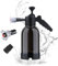 HiGropcore Schaumsprüher Auto für Autowäsche Drucksprühflasche Auto Sprühflasche Cleaning Sprühflasche Garten Sprühschaumreiniger für Autowäsche, Gartenarbeit, Haustierpflege (Schwarz)