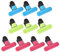 10Pcs Food Clips,Sturdy Sealing Clips to Keep Food Fresh,Reusable Clips for Sealing Freezer Bags,Sealing Clips For Food,Food Bag Clip for Cereal Bag,Bread,Chip,Cookie,Sandwich