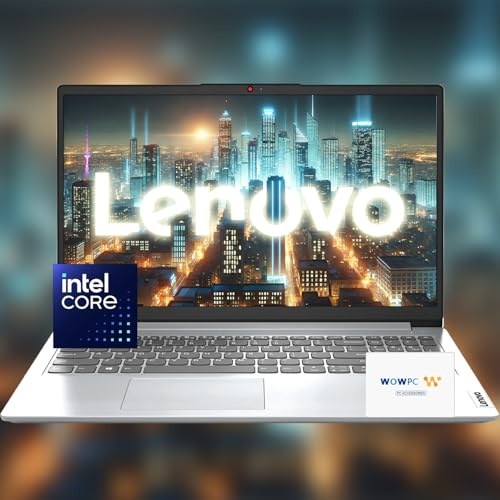 Lenovo Idea 15 Premium Series Laptop • Intel Core • 1 Year Office 365 w/ 1TB Cloud Storage • 4GB RAM • 640GB Storage (128GB SSD + 512GB External HD) • Wi-Fi 6 • Windows 11 • w/WOWPC Bundle