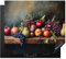 KitchenYeah© Protege Couvre Plaque De Cuisson Décoration Cuisine Tapis Protection Protecteur Induction 60x52 cm Rustique - Nature Morte - Fruits