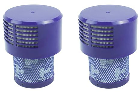 2 Pcs Filtres V10 de remplacement pour dyson V10 Cyclone Series, V10 Absolute, V10 Animal, V10 Total Clean, SV12