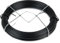 Flandria Filo di ferro plastificato nero, 0,8 mm x 50 m, filo di fissaggio per fiori, giardinaggio, fai da te