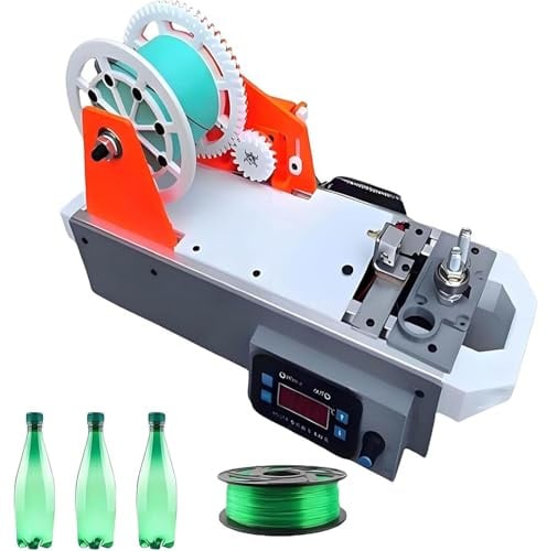 3D-Drucker-Extruder-Filament-Maker-Maschine, Desktop-Filament-Maker-Maschine, 3D-Drucker-Extruder, pultrudiertes Filament aus Plastikflaschen, Recycler für recycelte PET-Flaschen für Familien B