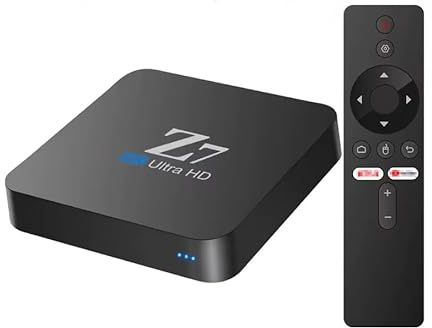 Z7 Android TV Box 4K Ultra HD, Android 10, Allwinner H313, WiFi Dual, BT 5.0, Control Remoto 2.4G