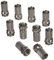 Transmedia 10 x F-Stecker 8,2mm für 110-130dB Kabel mit 4fach Schirmung