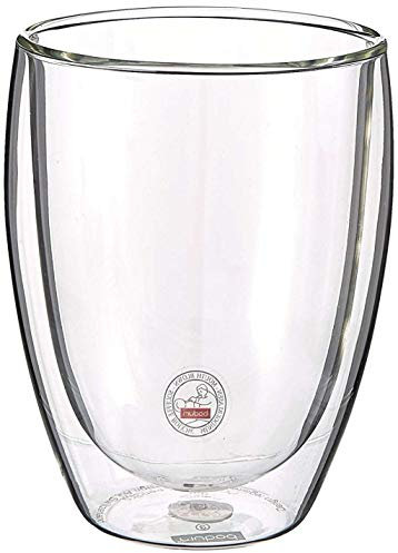 Bodum Pavina Glass, Double-Wall Insulate Glass, Clear, 12 Ounces Each (Set of 2)