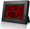 KWANWA Digital LED Wall Clock with 3'' Large Display Battery Operated/Powered Only