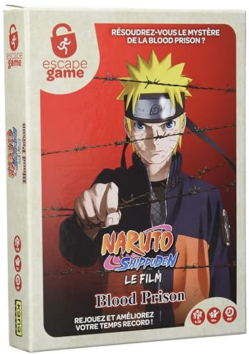 Escape Game - Naruto Shippuden: Blood Prison - Brettspiel - Made in France