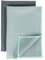 WENKO Mikrofaser Geschirrtücher Miko 2er Set, 2 Handtücher, Polyester, Grau, 40 x 0 x 60 cm, 54741100