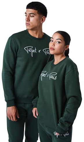 Sweat col Rond Signature Vert L