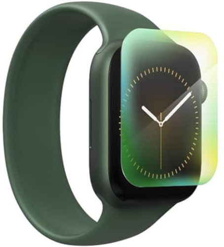 ZAGG InvisibleShield Ultra Eco Displayschutzfolie für Apple Watch Series 8/7 (klein) (41 mm), stoßfest, wischfest, kratzfest