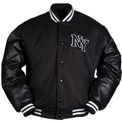 Mil-Tec NY Baseball Jacke m. Patch schwarz