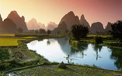 Jigsaw Puzzle 1000 Piece Vietnam Landscape Natural Scenery Pictures Gift DIY Modern Wall Art Unique Gift Home Decor75*50cm