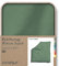 schlafgut Woven Satin Bettwäsche 200x200cm Bettdecke Bezug einzeln, Green Mid Uni in Hotelqualität mit 100% Baumwolle