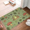 Front Door Mat Indoor Outdoor Welcome Doormats 16x24 Non-Slip Entryway Mats Frogs and mushrooms Entry Rugs Absorbent Resist Dirt Floor Mats for Entrance, Inside, Patio Carpet