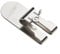 Belt Hook Clip Kit N435687 Compatible Drywall Screwgun Silver Steel Replacement Part for Power Tools for Dewalt N268241 Fit for 20V Power Tools