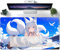 Mauspad XXL Übergröße groß Sexy Anime Girl Cute Mousepad XXL mit wasserdichter Oberfläche Mouse Pad mit Rutschfester Gummiunterseite Gaming Zubehör 600x300mm