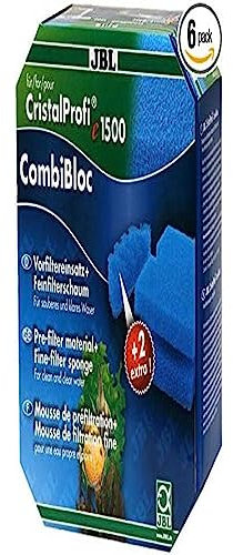 JBL - CombiBloc - Schiuma Pre-filtrante per CristalProfi e1500, 1501, 1901 e per Aquaristics