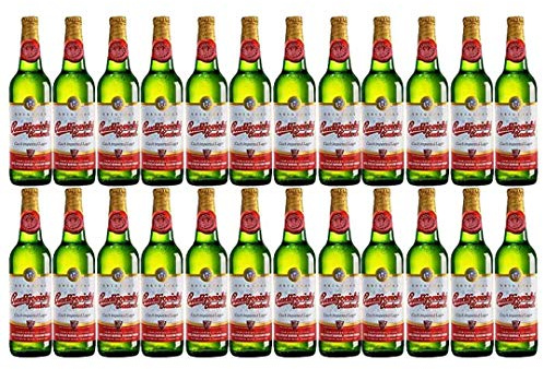 Budweiser Budvar - Premium Czech Republic Lager Beer - 24 x 330 ml - 5% ABV
