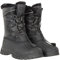 Mountain Warehouse Whistler Schneestiefel für Kinder - Schneedicht, warm, atmungsaktiv, strapazierfähige und griffige Sohlen, winter Schwarz Kinder-Schuhgröße 36 DE
