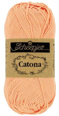 Scheepjes - Scheepjes Catona 414 Vintage Peach Yarn - 1x50g
