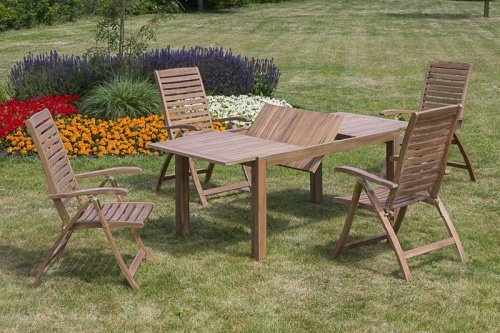 MERXX Ausziehtisch Modern, 150 (200) x 90 cm, Natur
