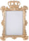 BESPORTBLE Gold Crown Photo Frame, 7inch Resin Picture Frame with Kickstand - Vintage Picture Frame For Portrait or Family Photos