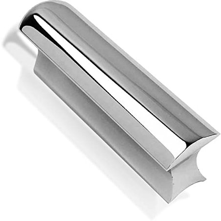 Cheerock Gitarren-Slidestange, Edelstahl Gitarren Slides Tone Bar, E-Gitarre Slide Bar Zubehör für Dobro, Lap Steel Gitarre, Hawaii-Gitarre