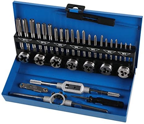 Hilka 48403202 32 PCE Tap and Die Set Metric Pro Craft
