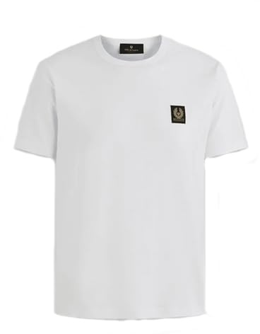 Belstaff Herren-T-Shirt mit Phoenix-Aufnäher, Baumwoll-Jersey