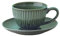 EASY LIFE Tasse à café avec soucoupe Gallery Green