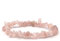 Miracles Minéraux Bracelet perle baroque chips, pierre naturelle, création artisanale française, plus de 80 choix (quartz rose)