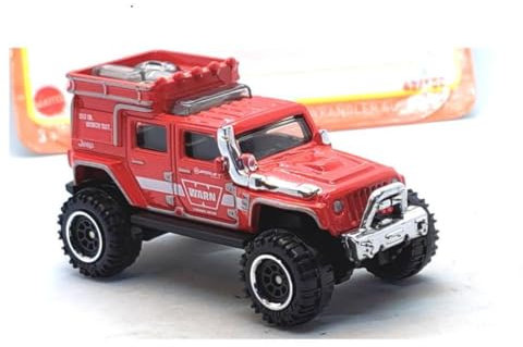 Matchbox Jeep Wrangler Superlift 42/100 Serie 2023 red rot