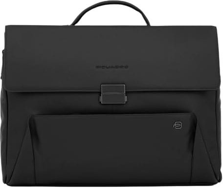 Piquadro Pan Cartella in pelle con patta porta PC 15 ad uno scomparto
