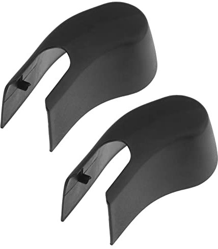 SG Store 2pcs Cache-écrous de Bras d'essuie-Glace Arrière 61627161030 Compatible avec BMW X3 F25 2011-2016 X5 E70 2007-2013 Capuchon d'écrou de Lame d'essuie-Glace Arrière, Noir