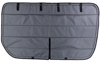 VanEssential Insulated Stealth Magnetic Window Cover for Mercedes-Benz NCV3 & VS30 (Years 2007 to Current, Right Hand Drive - UK/AUS/NZ), Sliding Door (BARE METAL WINDOW FRAME ONLY), Charcoal Gray