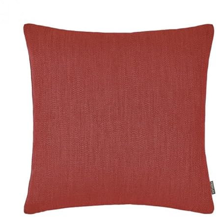 Proflax Kissenbezug Live, unifarbene Hülle in Größe 50 x 50 cm, (rot)